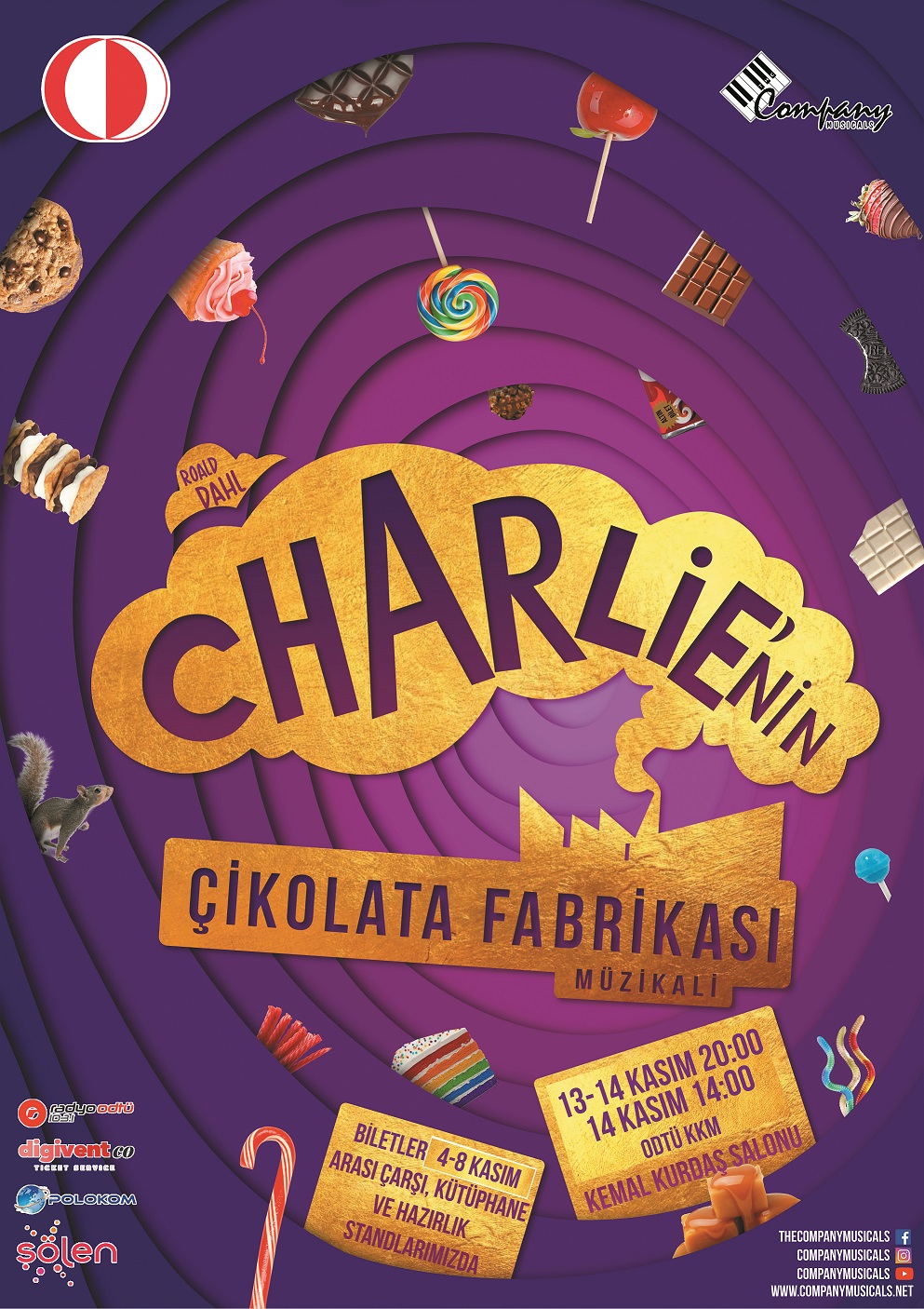 Charlie'nin Çikolata Fabrikası Kültür ve Kongre Merkezi
